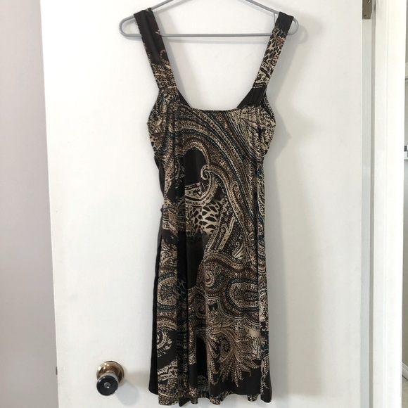 Bananas Monkey designer print sundress medium - Picture 6 of 9